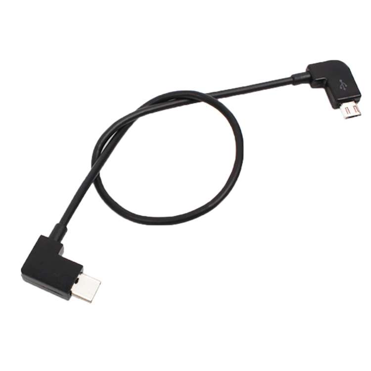 30cm Micro USB to USB-C / Type-C Converting Data Cable Connector for DJI MAVIC PRO & SPARK Remote