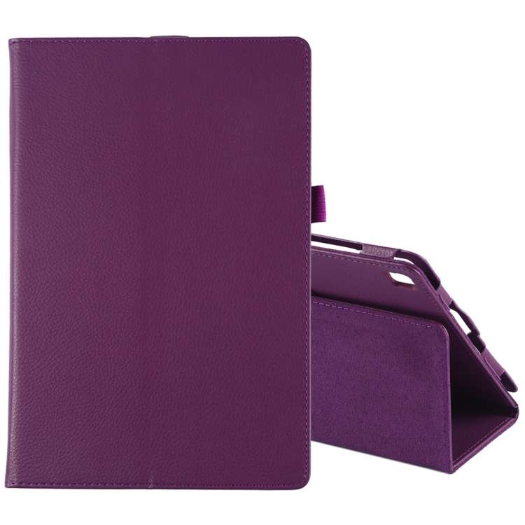 Litchi Texture Horizontal Flip Leather Case for Galaxy Tab S5e 10.5 T720 / T725, with ... (Purple)