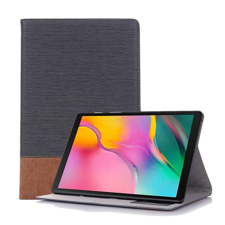 Cross Texture Horizontal Flip Leather Case for Galaxy Tab S5e 10.5 T720 / T725, with Ho ... (Grey)