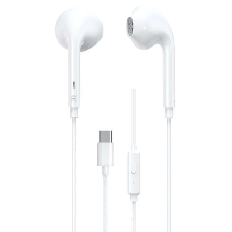 WK YA-02 Type-C In-Ear Wired Call Music Earphone, Length: 1.2m