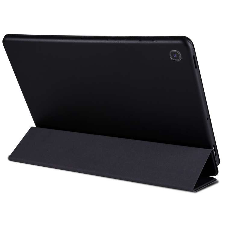 Cowhide Texture Horizontal Flip Leather Case for Galaxy Tab S5E 10.5 T720 / T725, with ... (Black)