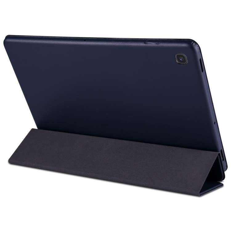 Cowhide Texture Horizontal Flip Leather Case for Galaxy Tab S5E 10.5 T720 / T725 ... (Dark Blue)