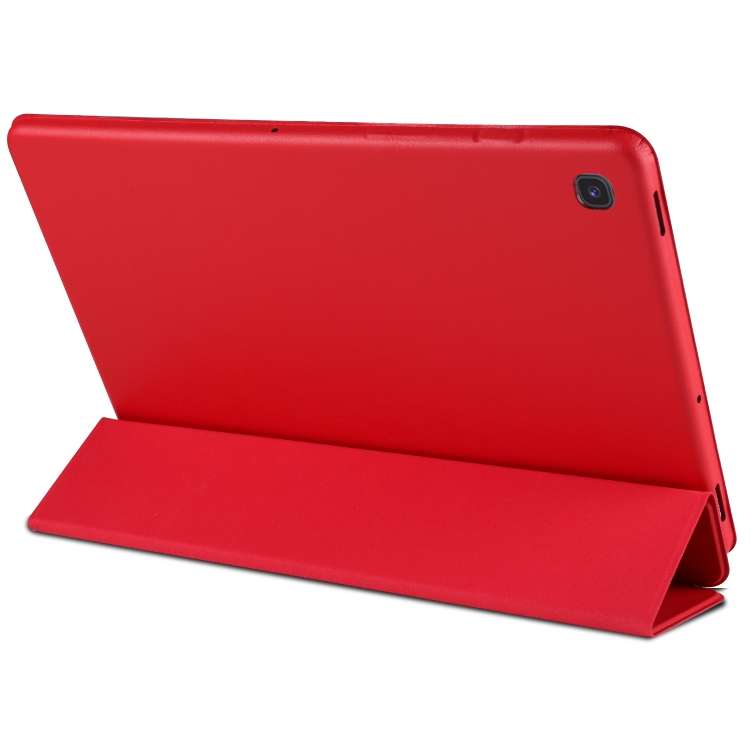 Cowhide Texture Horizontal Flip Leather Case for Galaxy Tab S5E 10.5 T720 / T725, with H ... (Red)