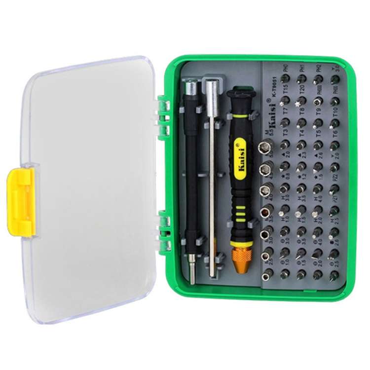Kaisi K-9051 51 in 1 Multi-Functional Precision Screwdriver Set Disassemble Repair Screw Driver Bi