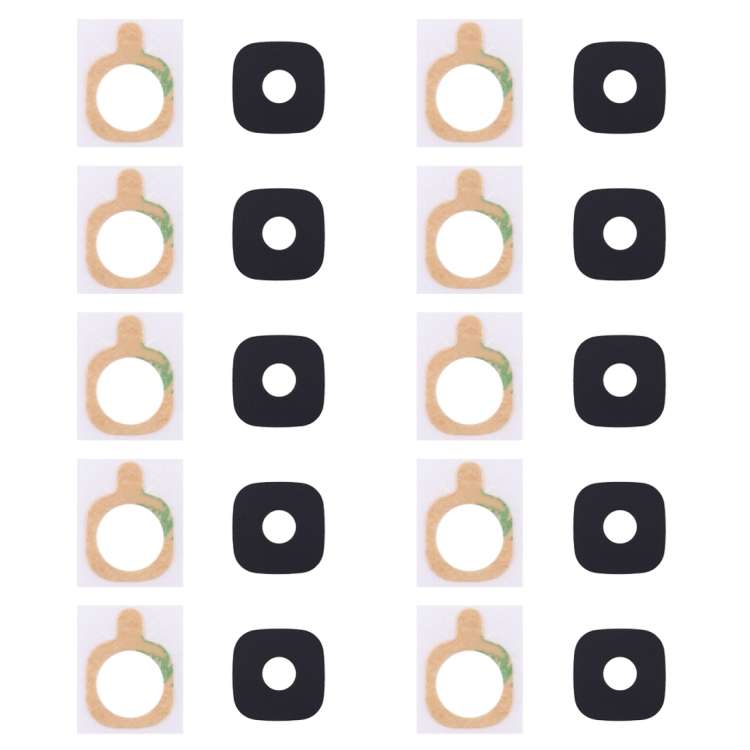 For Galaxy C7 Pro / C7010 10pcs Back Camera Lens Cover with Sticker