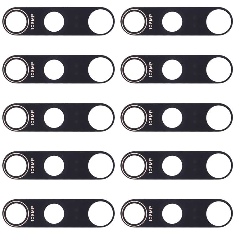 10 PCS Back Camera Lens for Xiaomi Mi 10 Pro 5G