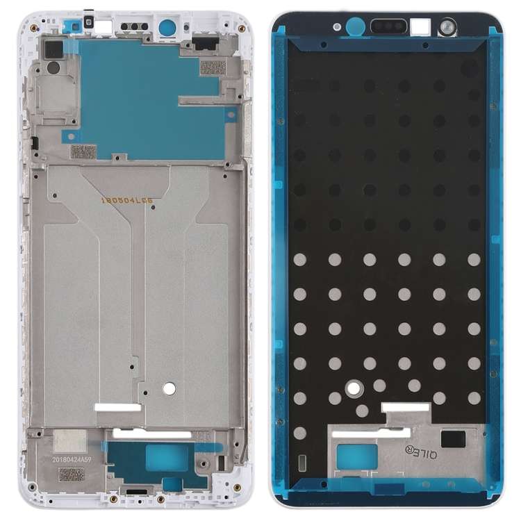 Front Housing LCD Frame Bezel for Xiaomi Redmi S2(White)