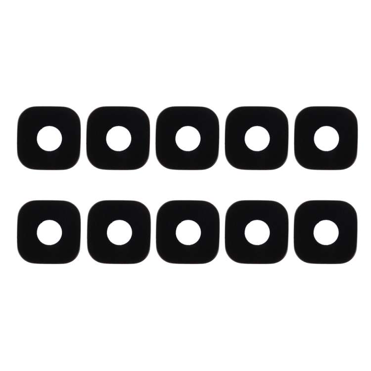 For Galaxy J7 Prime / G610 10pcs Back Camera Lens(Black)