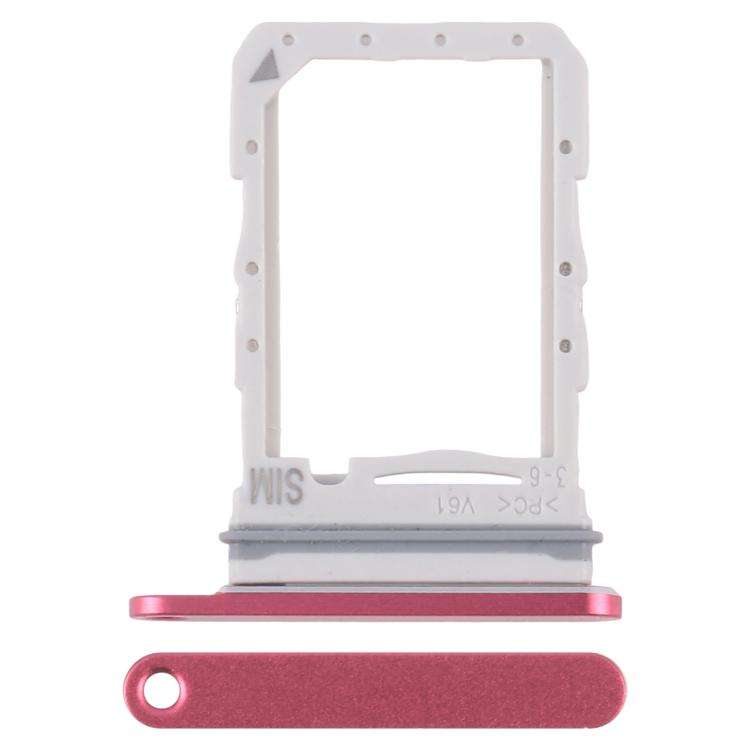 For Samsung Galaxy Z Flip7 SM-F766U Original SIM Card Tray (Red)