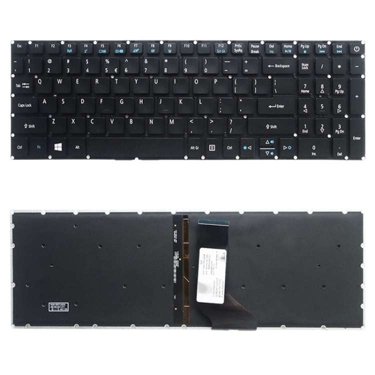 US Version Keyboard with Keyboard Backlight for Acer Aspire E5-532 E5-522 E5-573 E5-574 E5-722 E5-