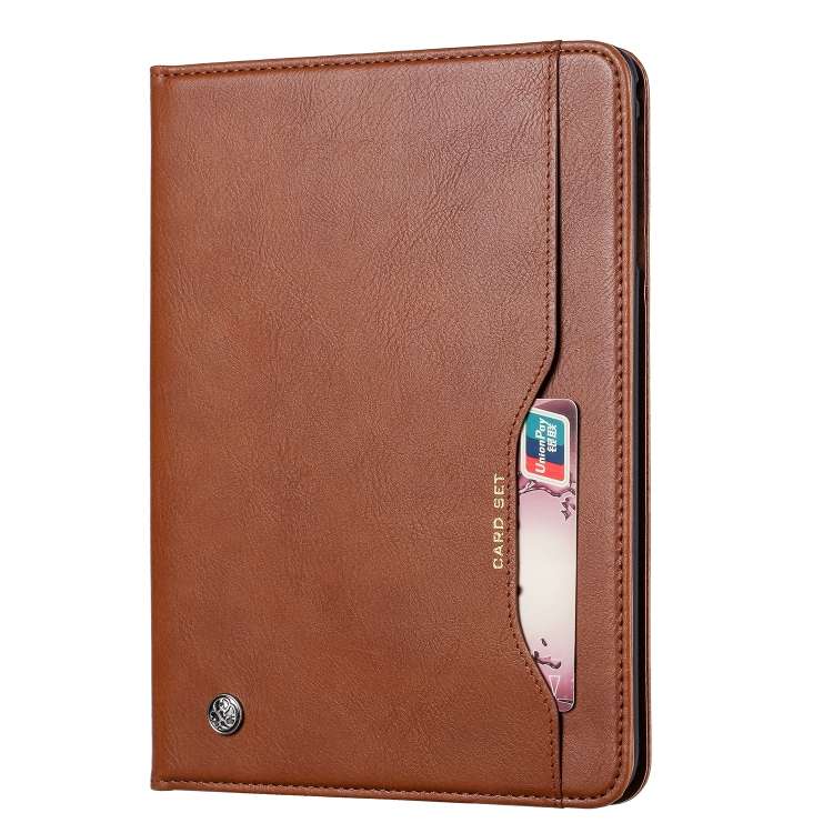 Knead Skin Texture Horizontal Flip Leather Case for Galaxy Tab S5e 10.5 T720 / T725, w ... (Brown)