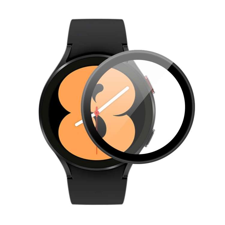 For Samsung Galaxy Watch4 40mm ENKAY Hat-Prince 3D Full Coverage Soft PC Edge + PMMA HD Screen Pro