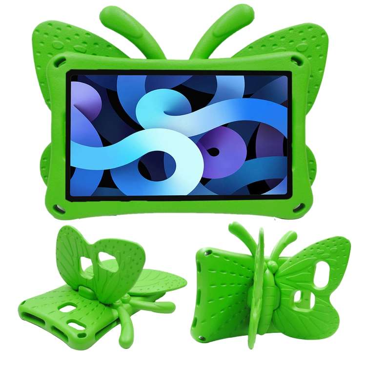 For Galaxy Tab A7 Lite T220/T225 2021 Butterfly Bracket Style EVA Children Falling Pro ... (Green)