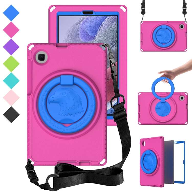 For Samsung Galaxy Tab A7 Lite T220/T225 2020 EVA Hybrid PC Shockproof Tablet Case ... (Rose Red)