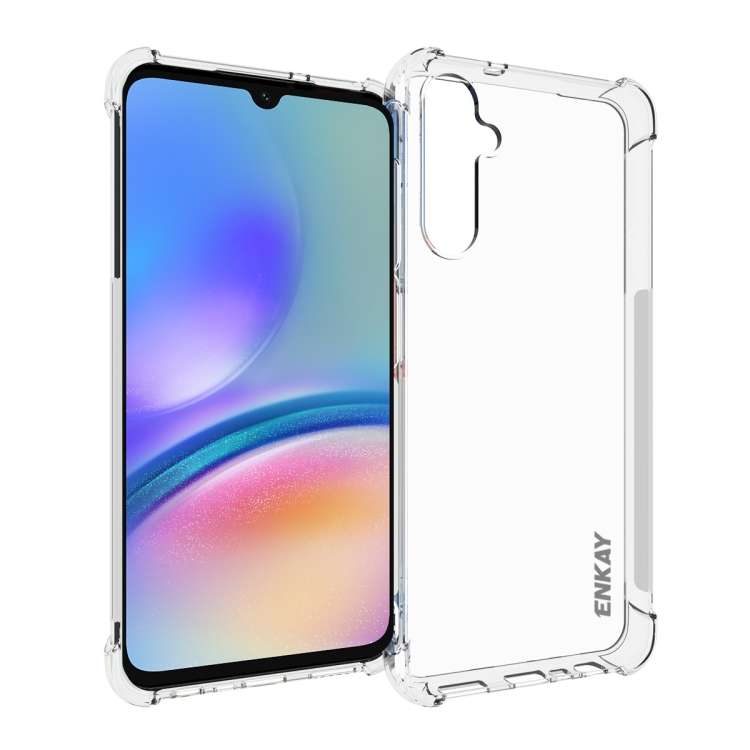 For Samsung Galaxy A05s ENKAY Hat-Prince Transparent TPU Shockproof Phone Case