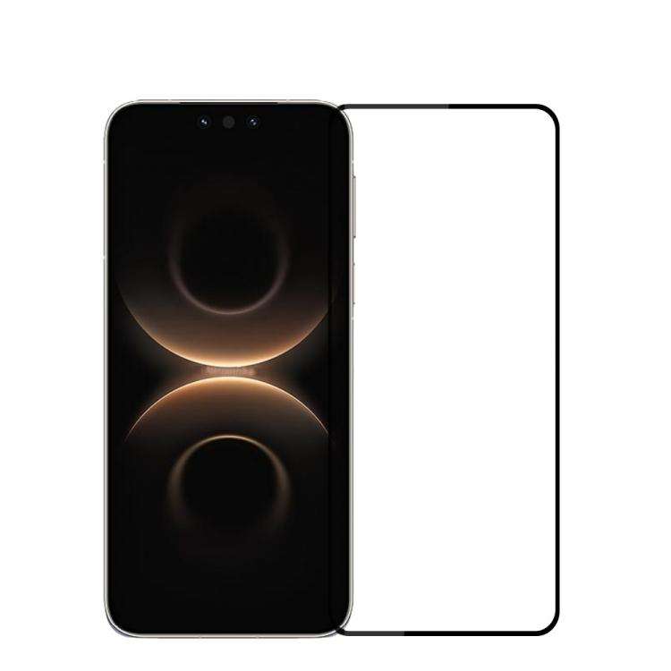 For Huawei Mate 80 / 80 Pro MOFI 9H 2.5D Full Screen Tempered Glass Film(Black)