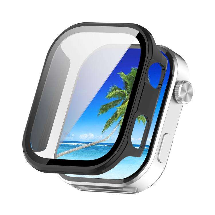 For Redmi Watch 6 ENKAY Hat-Prince Full Coverage Tempered Glass Film Integrated PC Wat ... (Black)