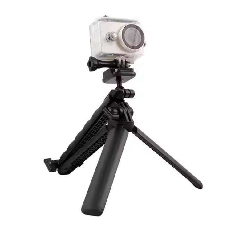 C062 Tri-folding Tripod Sports Camera Mobile Phone Selfie Stand Desktop Fixed Bracket