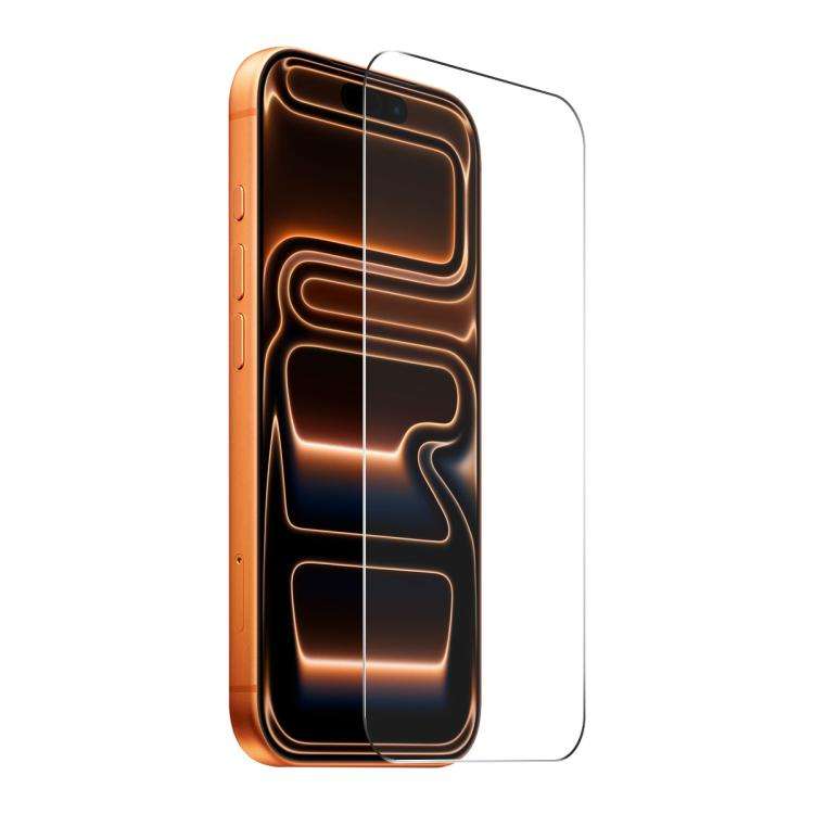 For iPhone 17 Pro Max ENKAY Thickened Glue No White Edge 9H Big Arc Edge High Aluminum-silicon Tem