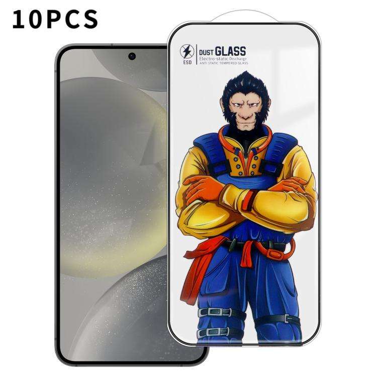 For Samsung Galaxy S24 5G 10pcs Armor Super-Strong 3D Curved 120C Anti-Static High-Aluminum Screen