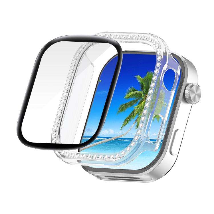 For Redmi Watch 6 ENKAY Hat-Prince Diamond PC Watch Cover with Full Coverage PMM ... (Transparent)