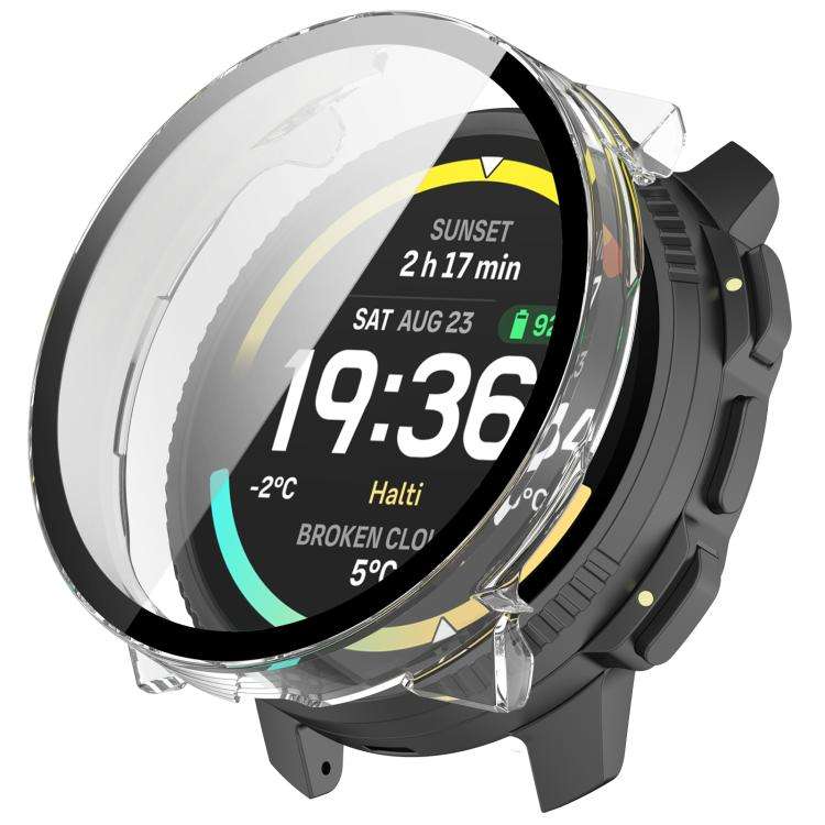 For Suunto Vertical 2 Tempered Film Integrated PC Watch Protective Cover(Transparent)