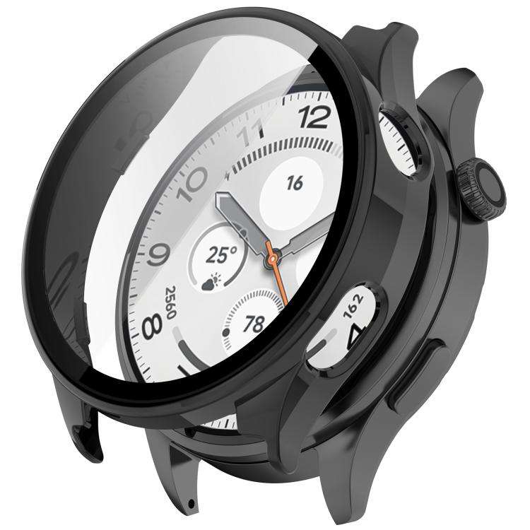 For Xiaomi Watch 5 Tempered Film Integrated PC Watch Protective Cover(Black)