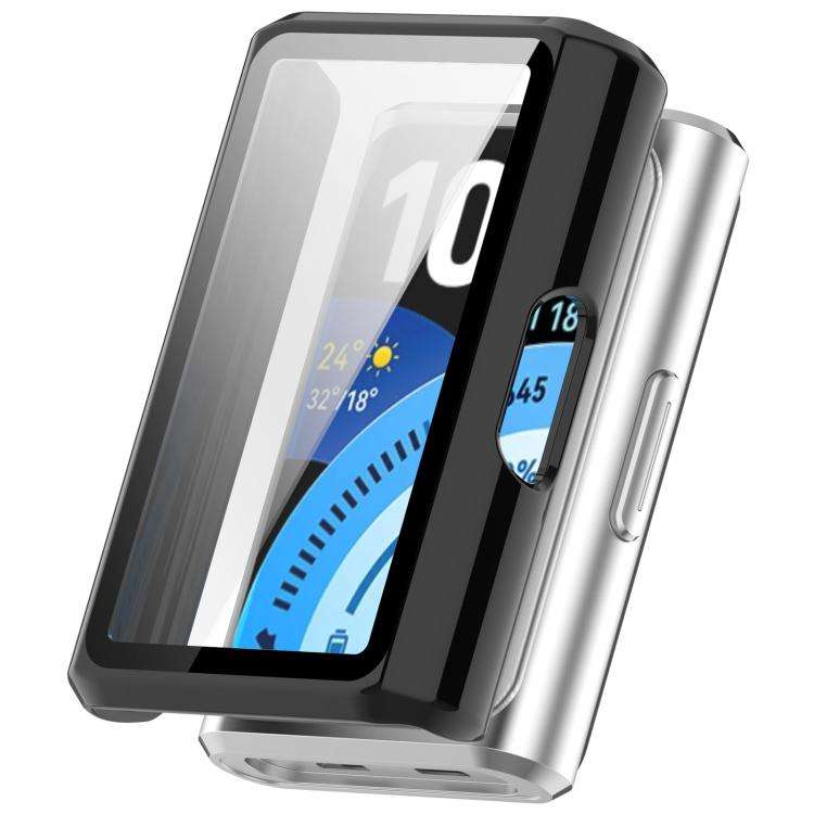 For Huawei Band 11 Pro / 11 Pro NFC Tempered Film Integrated PC Watch Protective Case(Black)