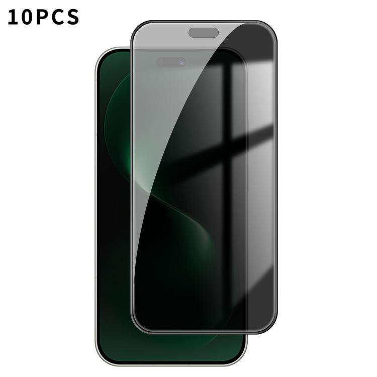 For Huawei nova 15 Pro / Ultra 10pcs Kalebol High-Aluminum Screen-Printed Full-Coverage Black-Bord
