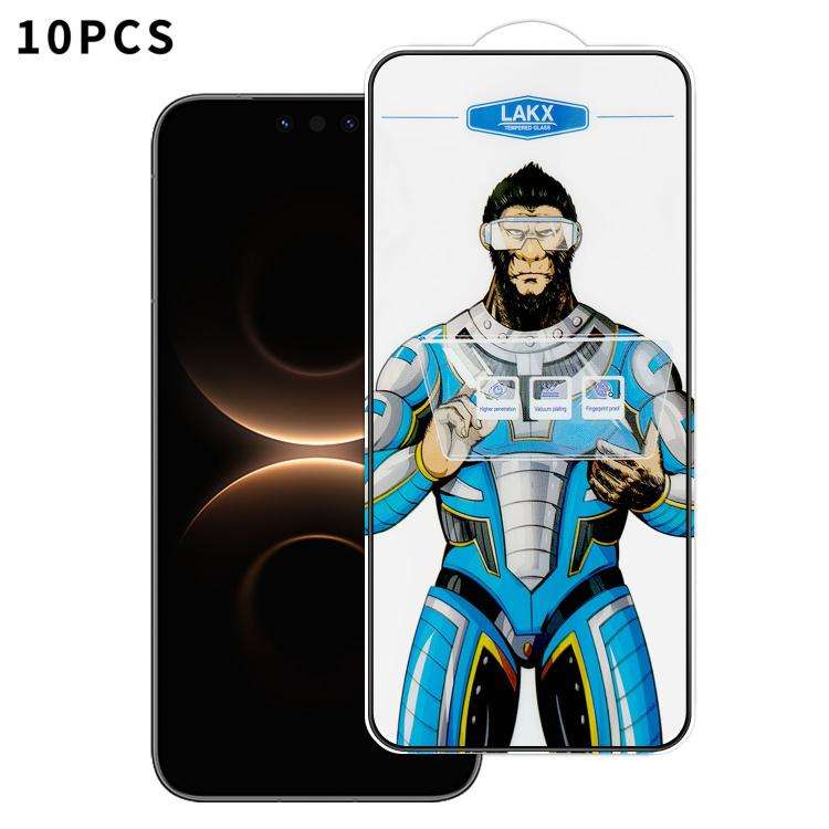 For Huawei Mate 80 / Mate 80 Pro 10pcs Blue Gorilla Anti-fingerprint Anti-static Silk Screen HD El