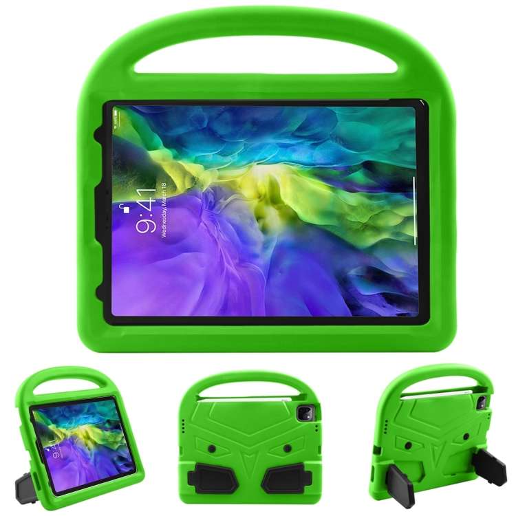 For iPad Pro 11 (2020) Sparrow Style EVA Children's flat Plate Fall Protection Tablet Case(Green)