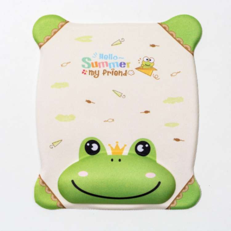 Cartoon Silicone Wristband Mouse Pad(Frog)