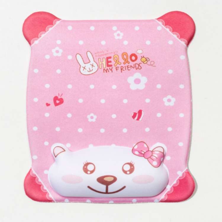 Cartoon Silicone Wristband Mouse Pad(Rabbit)