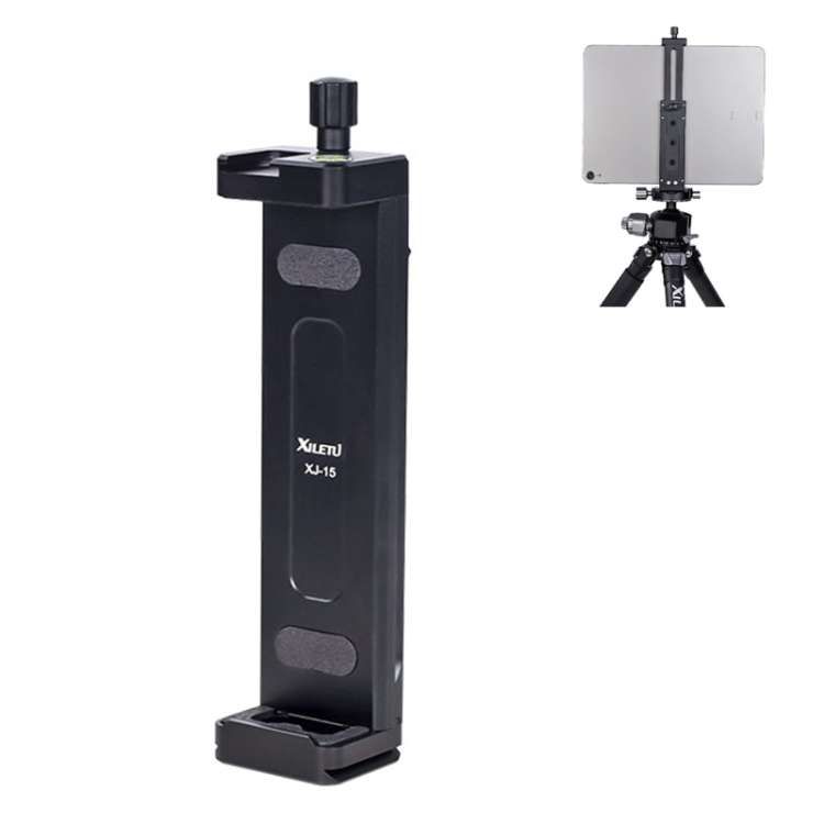 Xiletu Xj15 Live Broadcast Desktop Full Metal Tripod Mount Tablet Pc Phone Clamp With ... (Black)
