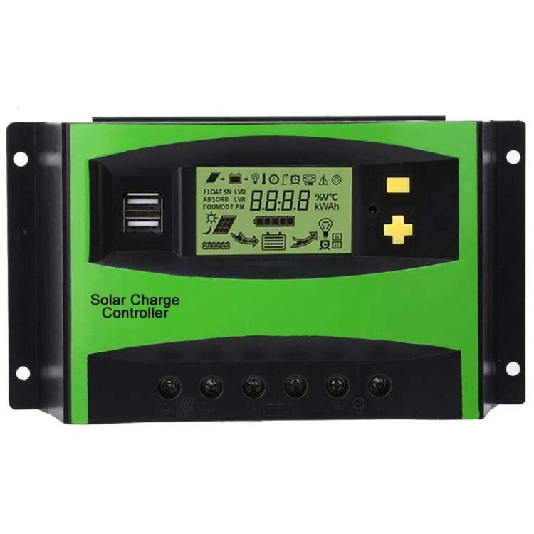 40A 12V/24V AUTO PWM Solar Charge Controller USB Output Solar Controller
