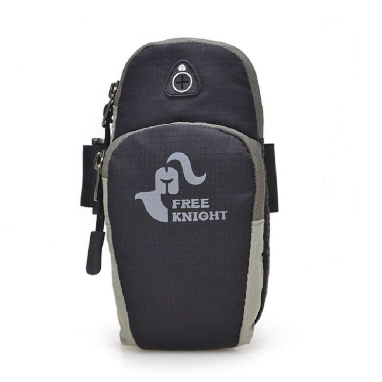 Ultra Light Sports Equipment Mobile Phone Arm Bag, Specification:Under 5.5 inches(Black)