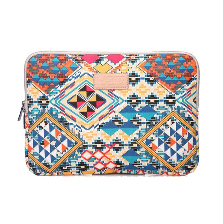 LiSEN LS-518 Lingge Pattern Laptop Computer Liner Bags, Size: 1 ... (Blue Pattern Diamond Lattice)
