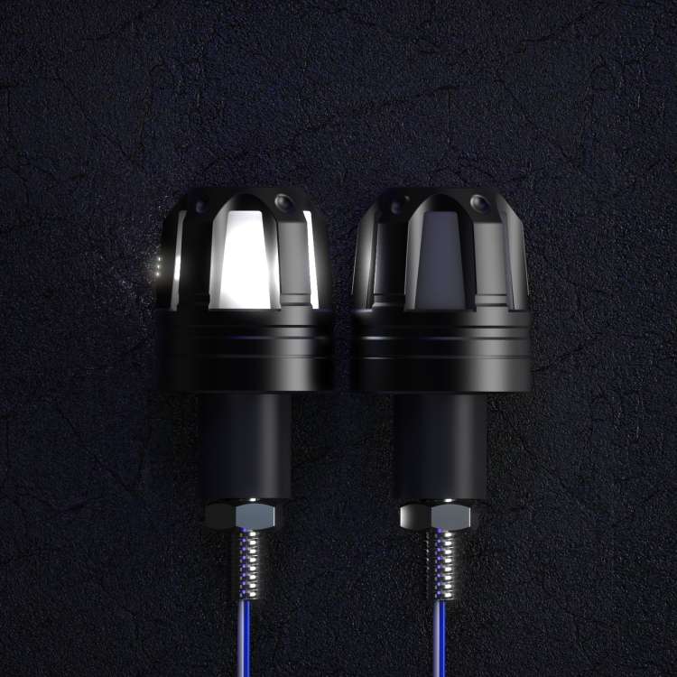 Motorcycle Universal Modified LED Hand Blocks Light(Single Lamp White)