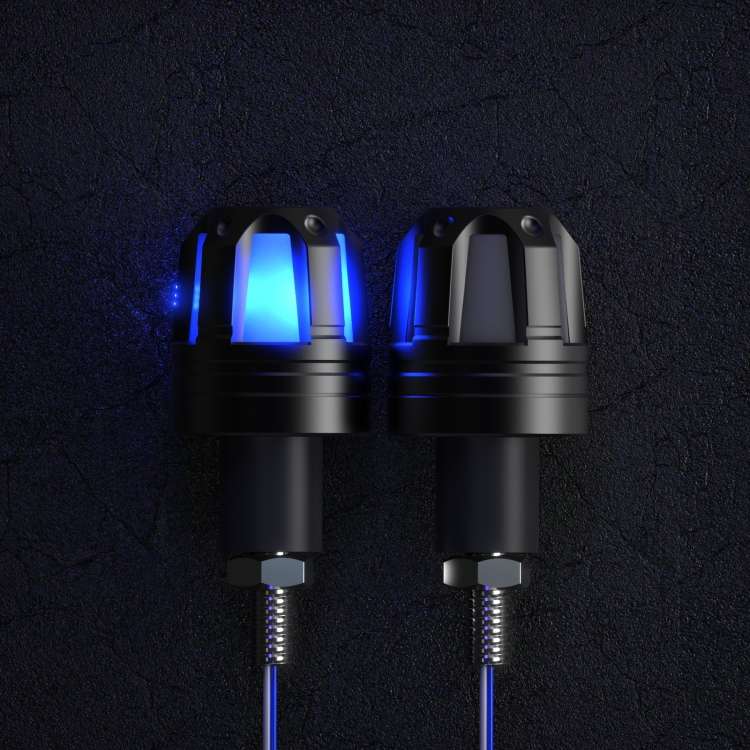 Motorcycle Universal Modified LED Hand Blocks Light(Single Lamp Blue)