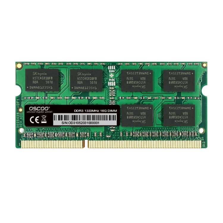 OSCOO DDR3 NB 1600MHz Computer Memory, Memory Capacity: 8GB
