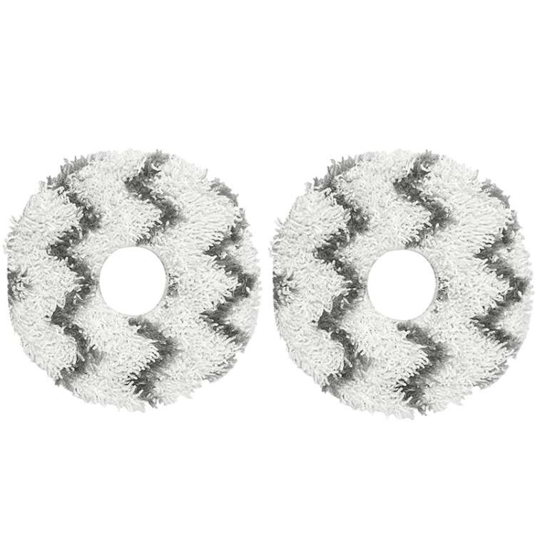 2 PCS Rag Mop Cloths For Ecovacs Deebot X1/T10/T20/T30/X2 Series