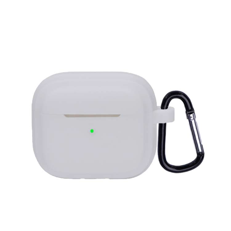 Bluetooth Earphone Soft Silicone Case For AirPods 3 (White)