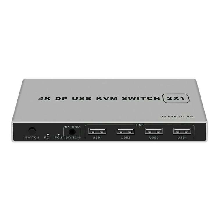 4K KYSW59 60HZ DP USB KVM Switch 2-in-1 Computer Sharing Device