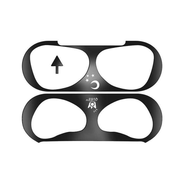 2 PCS Headphone Inner Cover Protective Metal Dustproof Sticker for AirPods 3(D2)