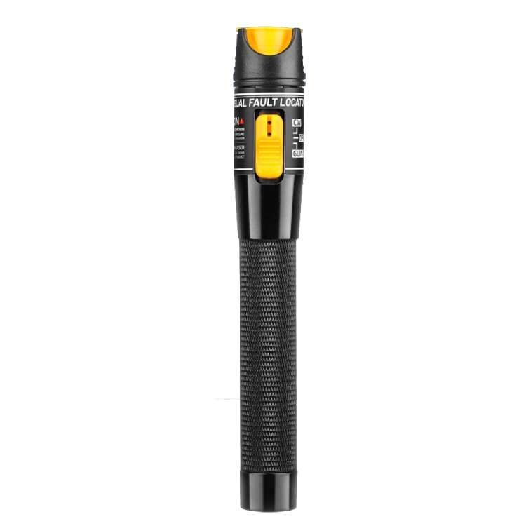 1-60 km Optical Fiber Red Light Pen 5/10/15/20/30/50/60MW Red Light Source Light P ... 50mW Yellow