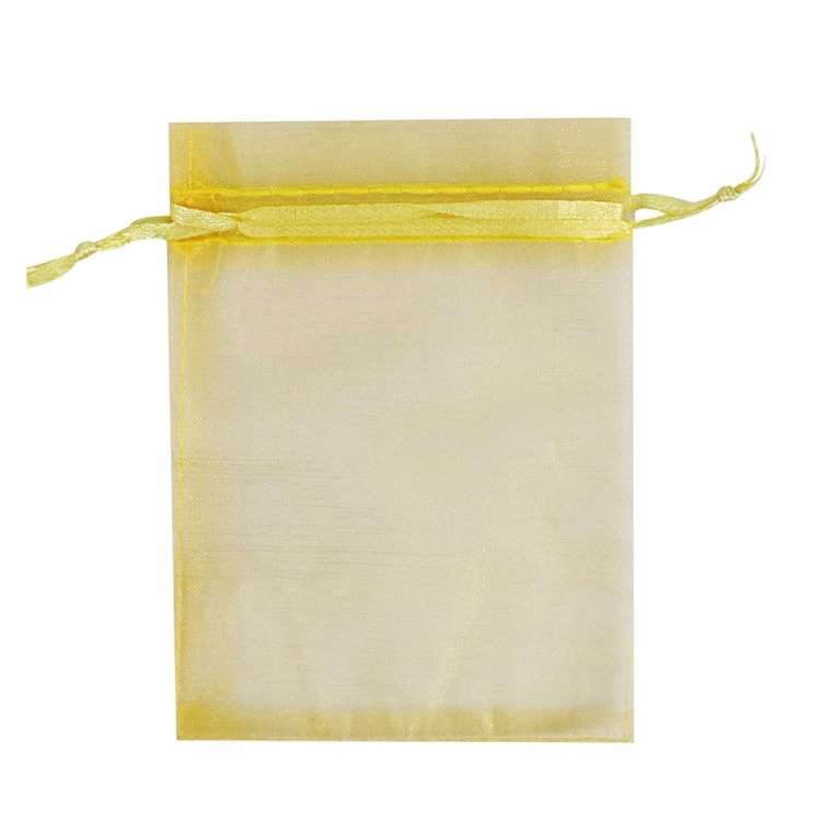 100pcs /Pack Fruit Protection Bag Anti-Insect And Anti-Bird Net Bag 7 x 9cm(Gold)