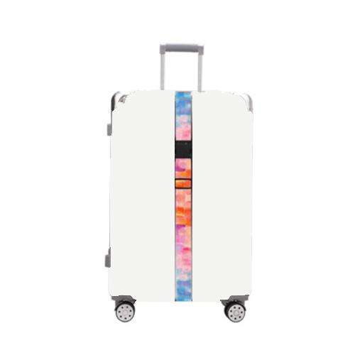 Luggage Fixed Anti-Mis-Opening Packing Strap, Color: Rainbow