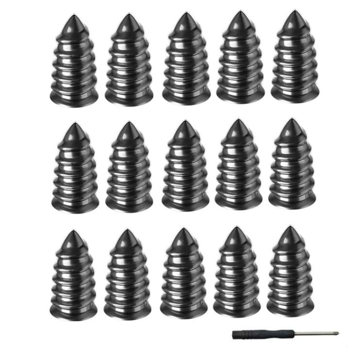 Electric Motorcycle Vacuum Tire Repair Nails, Set: 15pcs Large + Screwdriver