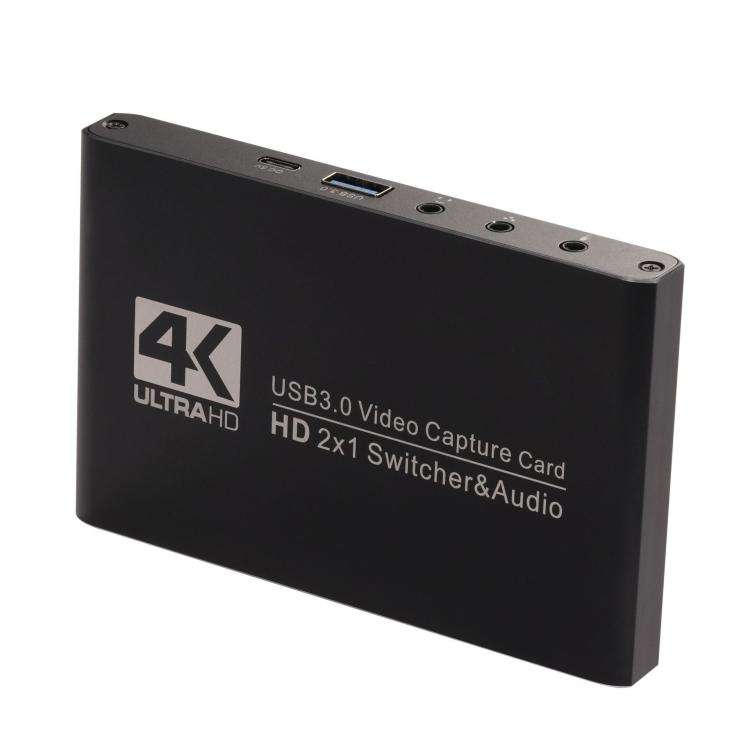 USB 3.0 HD Video Capture Card 4K Camera Computer Game Live Recording Box