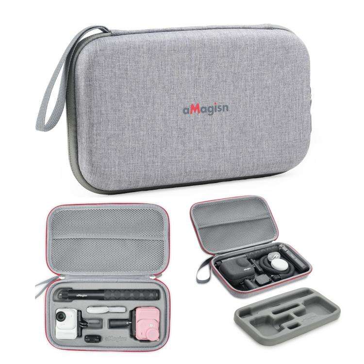 For Insta360 GO Ultra aMagisn Storage Case Protective Bag for Camera, Silicone Sleeve, Cage, Selfi